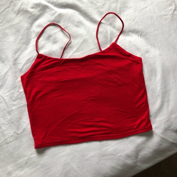 PacSun Tops - Red Cropped Tank